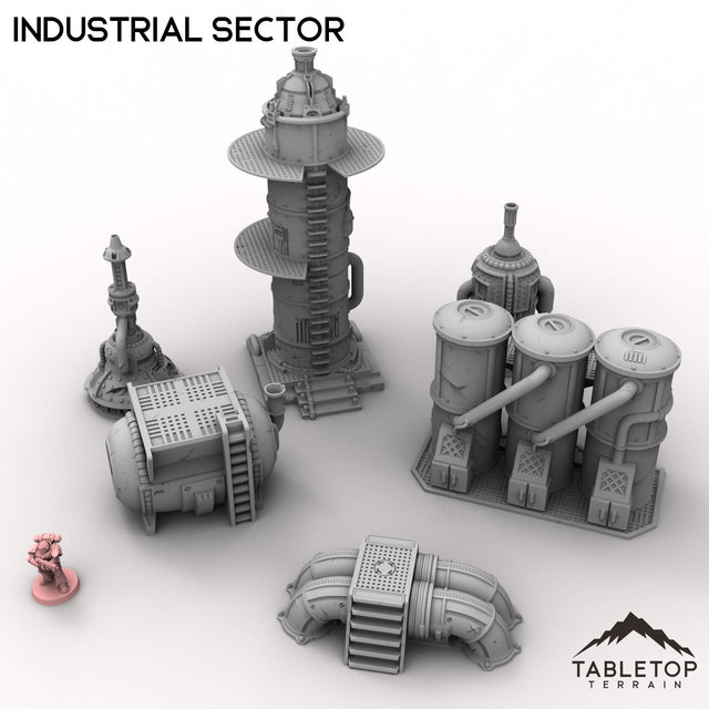 Tabletop Terrain Vehicle Industrial Sector