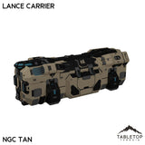 Tabletop Terrain Vehicle Lance Carrier / NextGen Color- Tan Lance Carriers