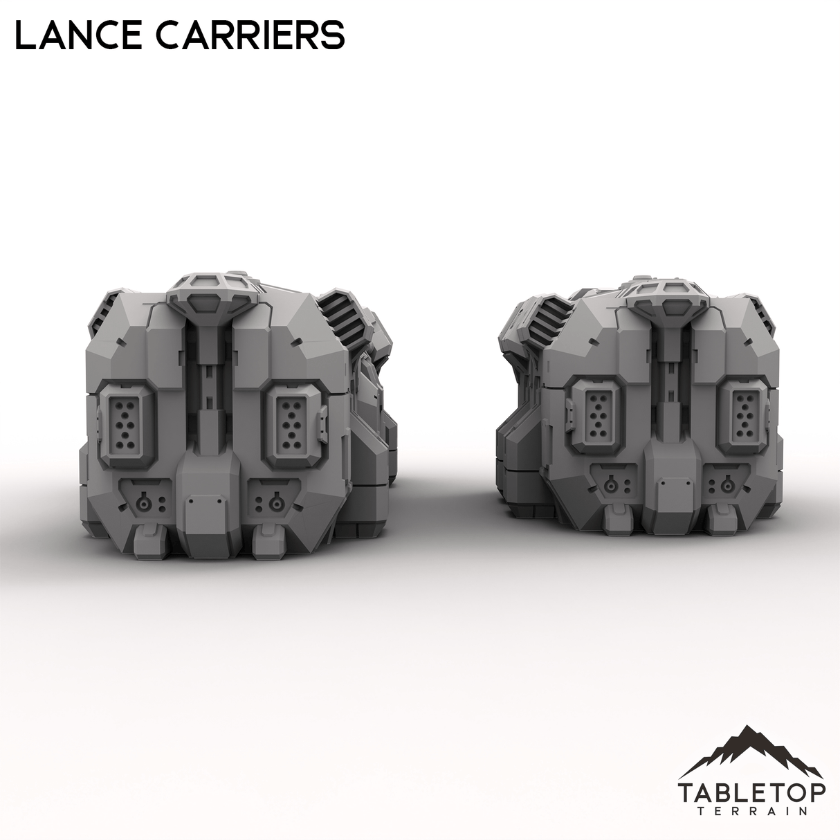 Tabletop Terrain Vehicle Lance Carriers