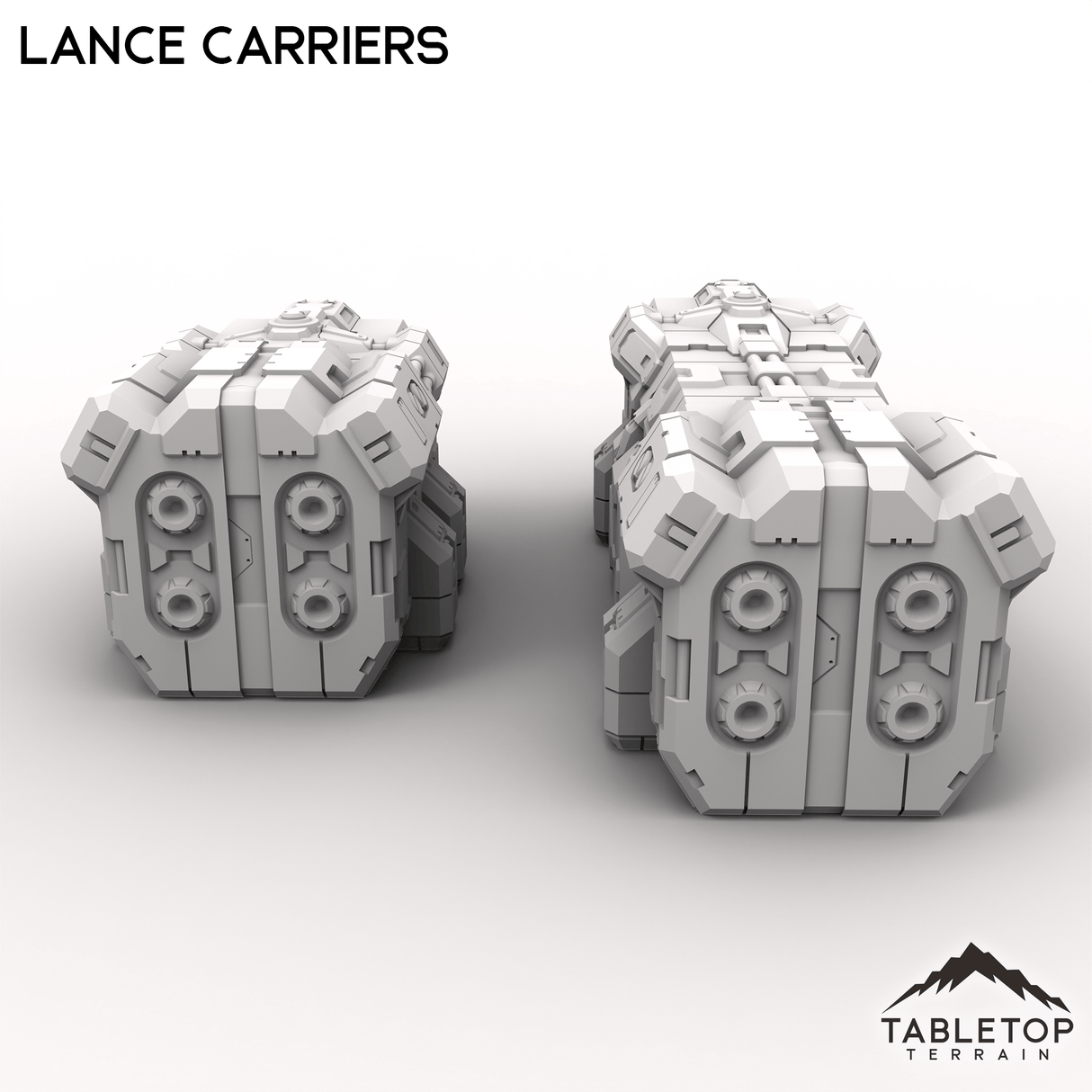 Tabletop Terrain Vehicle Lance Carriers