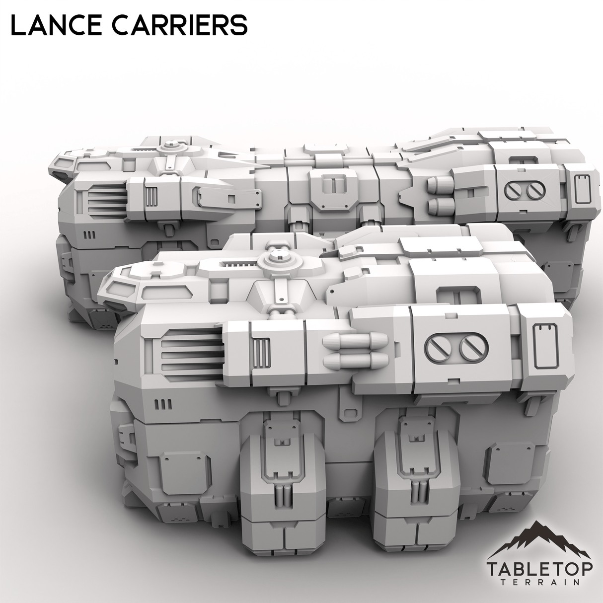 Tabletop Terrain Vehicle Lance Carriers