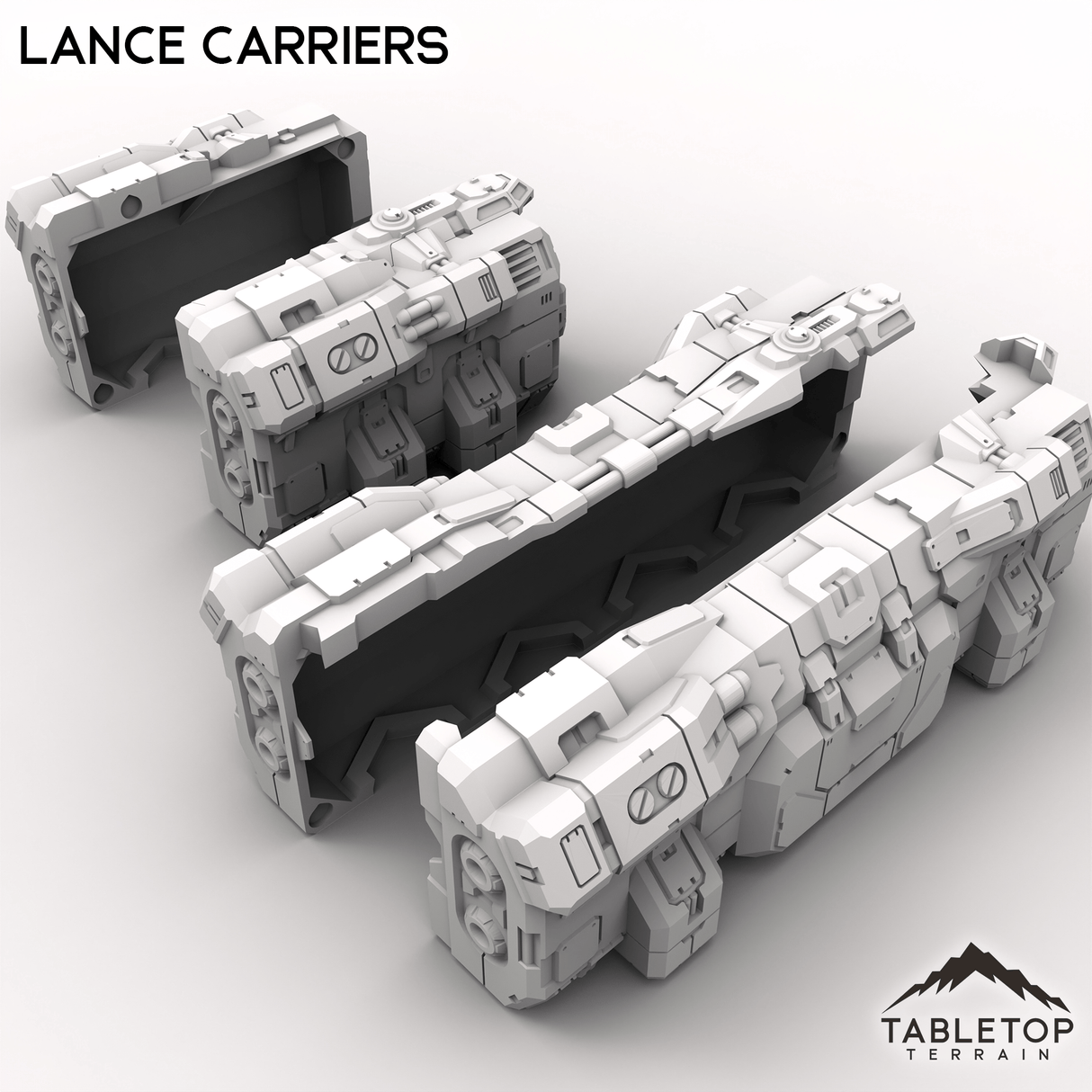 Tabletop Terrain Vehicle Lance Carriers