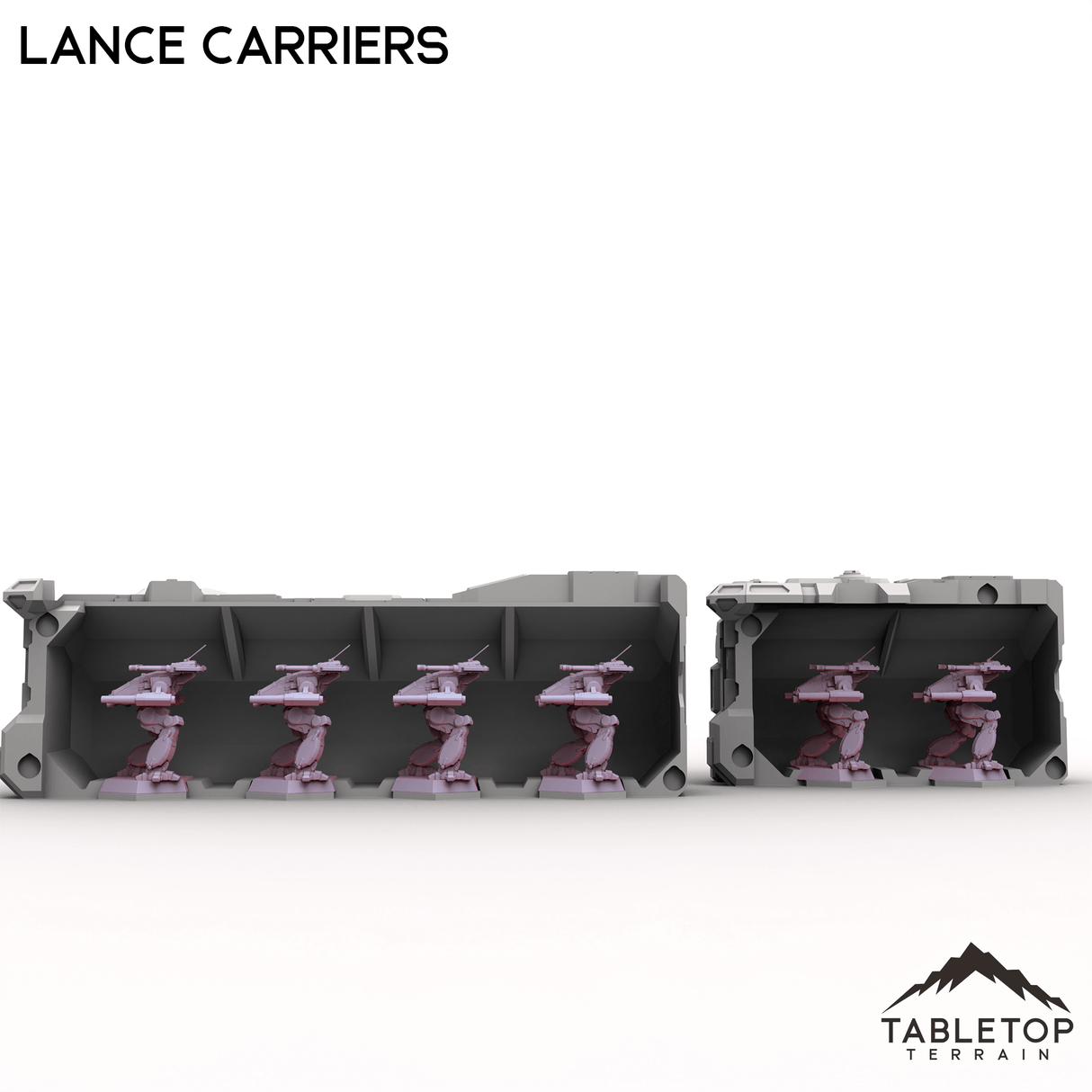 Tabletop Terrain Vehicle Lance Carriers