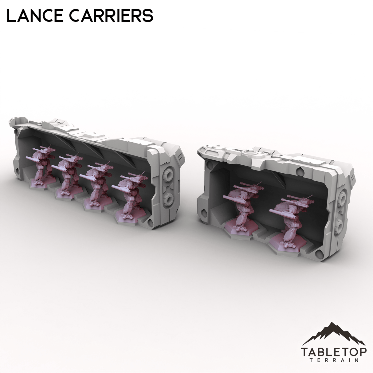 Tabletop Terrain Vehicle Lance Carriers