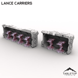 Tabletop Terrain Vehicle Lance Carriers