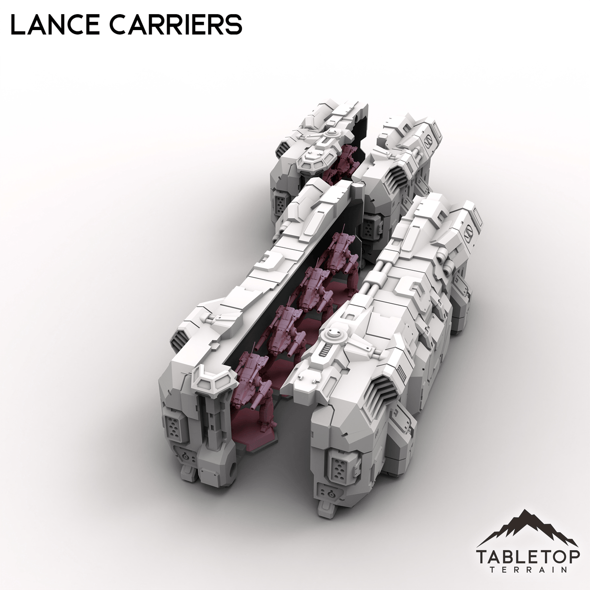 Tabletop Terrain Vehicle Lance Carriers