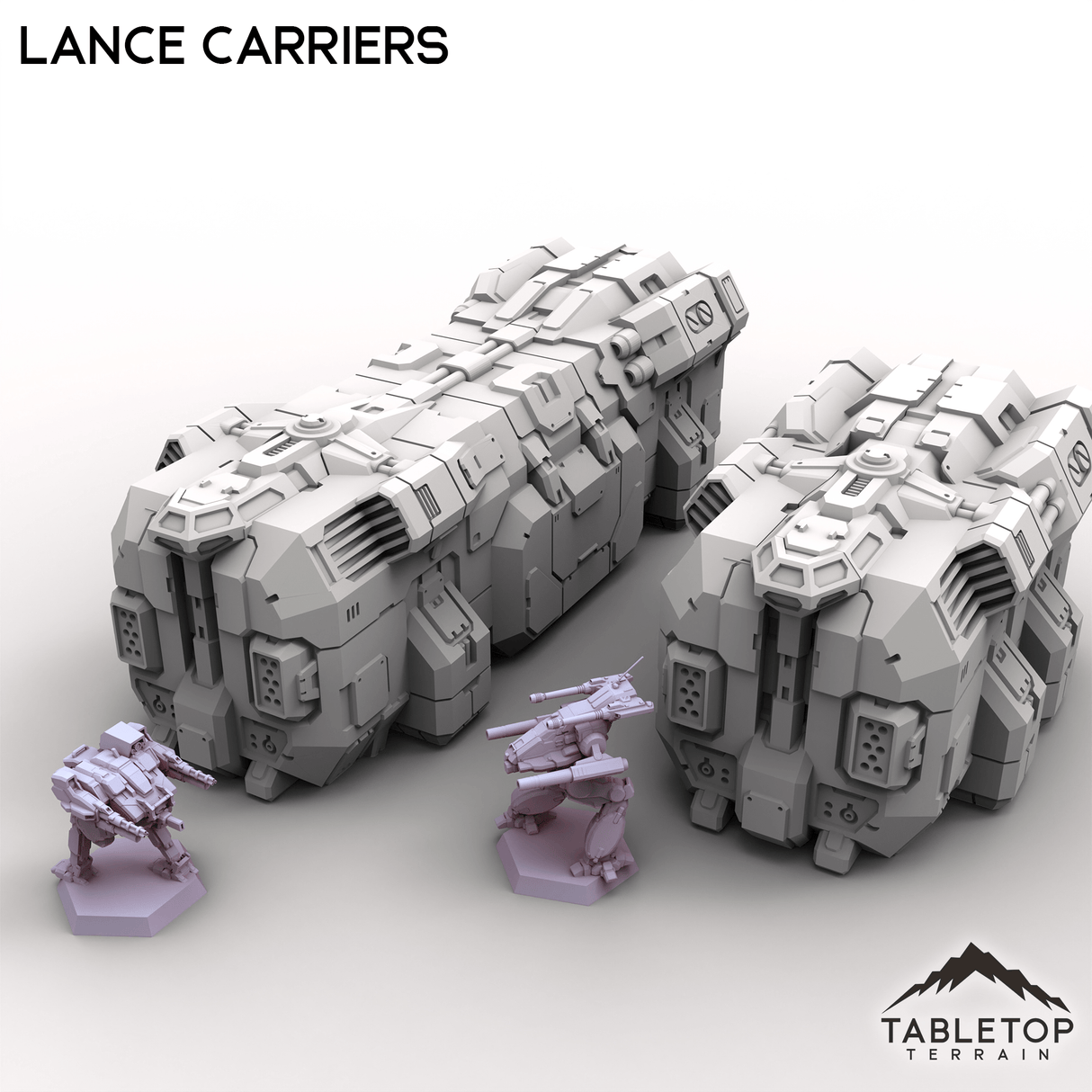 Tabletop Terrain Vehicle Lance Carriers