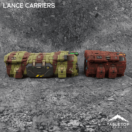 Tabletop Terrain Vehicle Lance Carriers