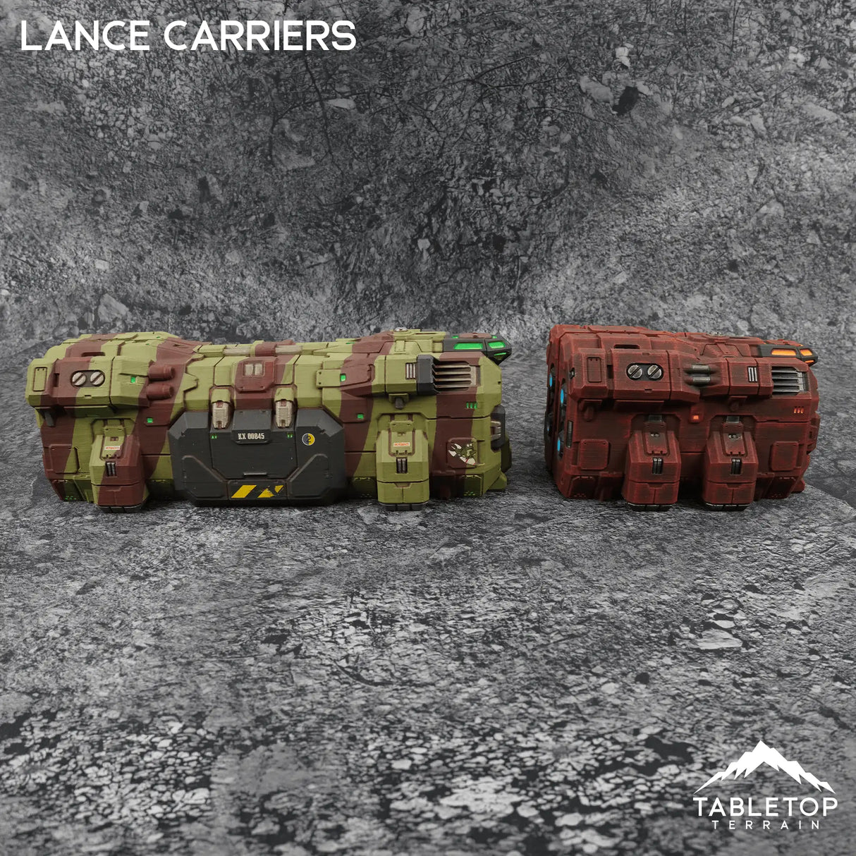 Tabletop Terrain Vehicle Lance Carriers