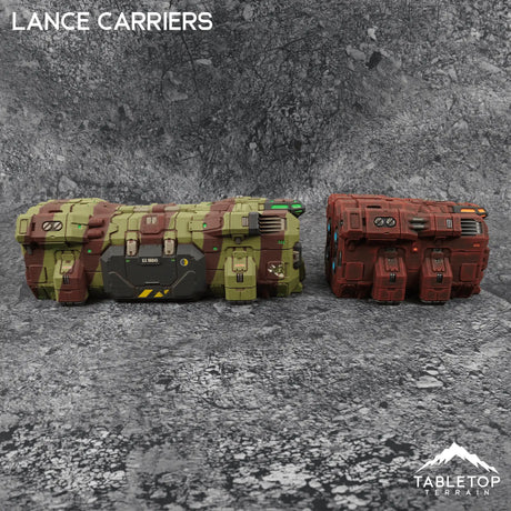 Tabletop Terrain Vehicle Lance Carriers