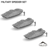 Tabletop Terrain Vehicle Military Speeder Set