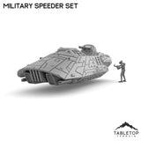Tabletop Terrain Vehicle Military Speeder Set