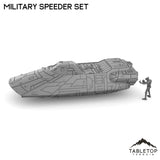 Tabletop Terrain Vehicle Military Speeder Set