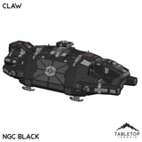 Tabletop Terrain Vehicle NextGen Color- Black Claw Dropship