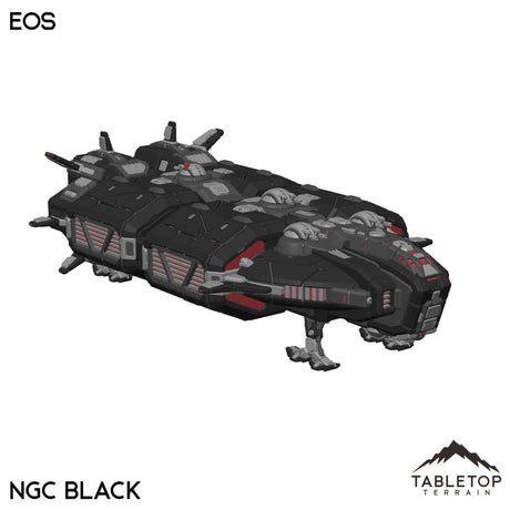 Tabletop Terrain Vehicle NextGen Color- Black Eos Dropship