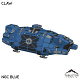 Tabletop Terrain Vehicle NextGen Color- Blue Claw Dropship