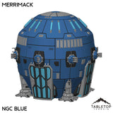 Tabletop Terrain Vehicle NextGen Color- Blue Merrimack Dropship