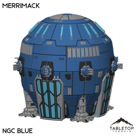Tabletop Terrain Vehicle NextGen Color- Blue Merrimack Dropship
