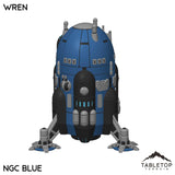 Tabletop Terrain Vehicle NextGen Color- Blue Wren Light-Class Dropship