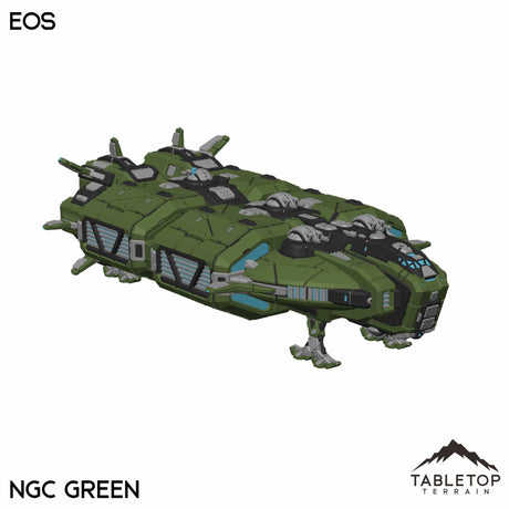 Tabletop Terrain Vehicle NextGen Color- Green Eos Dropship