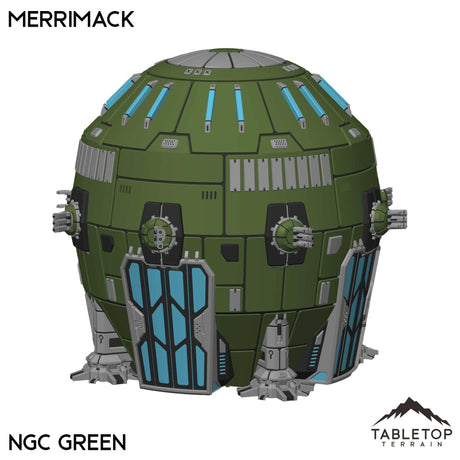 Tabletop Terrain Vehicle NextGen Color- Green Merrimack Dropship