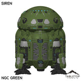 Tabletop Terrain Vehicle NextGen Color - Green Siren Dropship