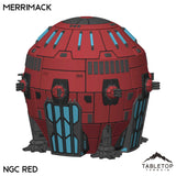 Tabletop Terrain Vehicle NextGen Color- Red Merrimack Dropship