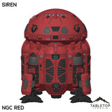 Tabletop Terrain Vehicle NextGen Color - Red Siren Dropship