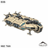 Tabletop Terrain Vehicle NextGen Color- Tan Eos Dropship