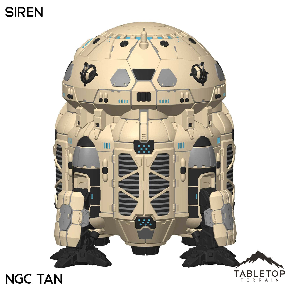 Tabletop Terrain Vehicle NextGen Color - Tan Siren Dropship