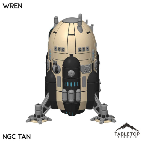 Tabletop Terrain Vehicle NextGen Color- Tan Wren Light-Class Dropship