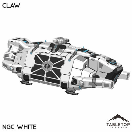 Tabletop Terrain Vehicle NextGen Color- White Claw Dropship