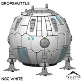 Tabletop Terrain Vehicle NextGen Color- White Dropshuttle