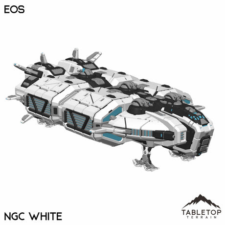 Tabletop Terrain Vehicle NextGen Color- White Eos Dropship
