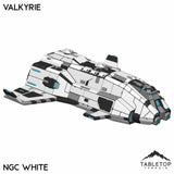 Tabletop Terrain Vehicle NextGen Color- White Valkyrie Dropship