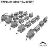 Tabletop Terrain Vehicle RAT - Rapid Armored Transport Vehicle