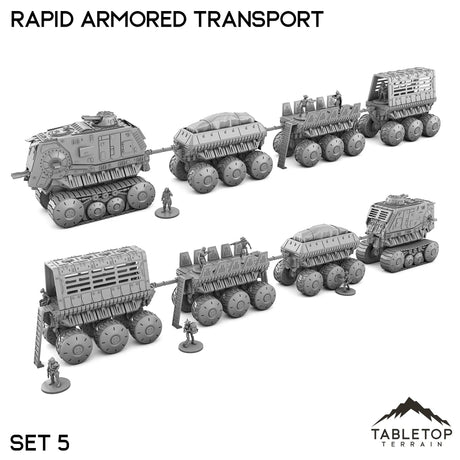 Tabletop Terrain Vehicle RAT - Rapid Armored Transport Vehicle