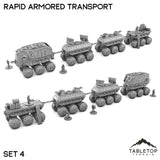 Tabletop Terrain Vehicle RAT - Rapid Armored Transport Vehicle