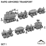 Tabletop Terrain Vehicle RAT - Rapid Armored Transport Vehicle