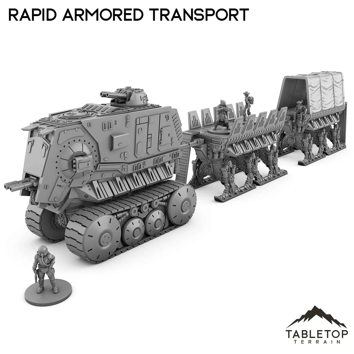 Tabletop Terrain Vehicle RAT - Rapid Armored Transport Vehicle