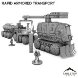 Tabletop Terrain Vehicle RAT - Rapid Armored Transport Vehicle