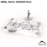 Tabletop Terrain Vehicle Rebel Snow Speeder Pack