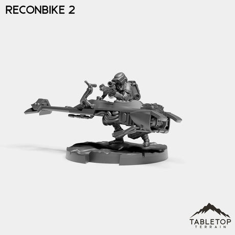 Tabletop Terrain Vehicle Recon Biker 2 Recon Bikers