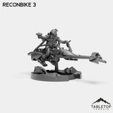 Tabletop Terrain Vehicle Recon Biker 3 Recon Bikers