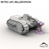 Tabletop Terrain Vehicle Retro APC Bellerophon