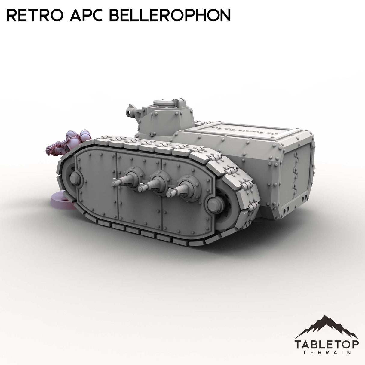 Tabletop Terrain Vehicle Retro APC Bellerophon