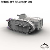 Tabletop Terrain Vehicle Retro APC Bellerophon