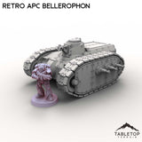 Tabletop Terrain Vehicle Retro APC Bellerophon