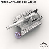 Tabletop Terrain Vehicle Retro Artillery Cockatrice
