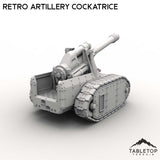 Tabletop Terrain Vehicle Retro Artillery Cockatrice